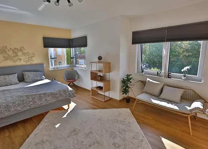 Exklusive Mit Balkon Und Direktem Rheinblick Mit 2 Schlafzimmern Für Bis Zu 5 Gäste Apartamento