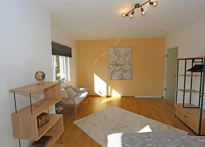 Apartmán Exklusive Mit Balkon Und Direktem Rheinblick Mit 2 Schlafzimmern Fuer Bis Zu 5 Gaeste